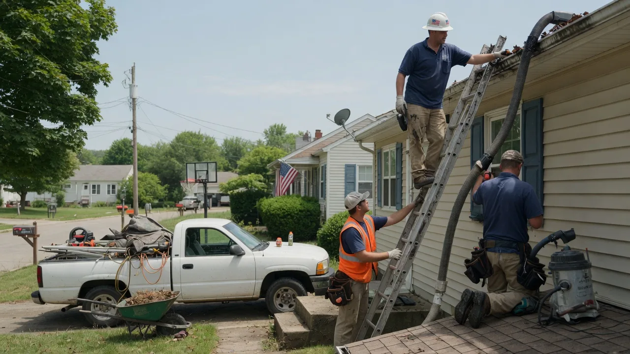 Gutter Installation in Lena, MS near me